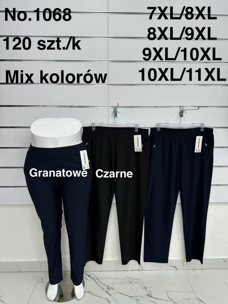 Leginsy damskie Roz 7XL-11XL, Mix kolor Paczka 10 szt